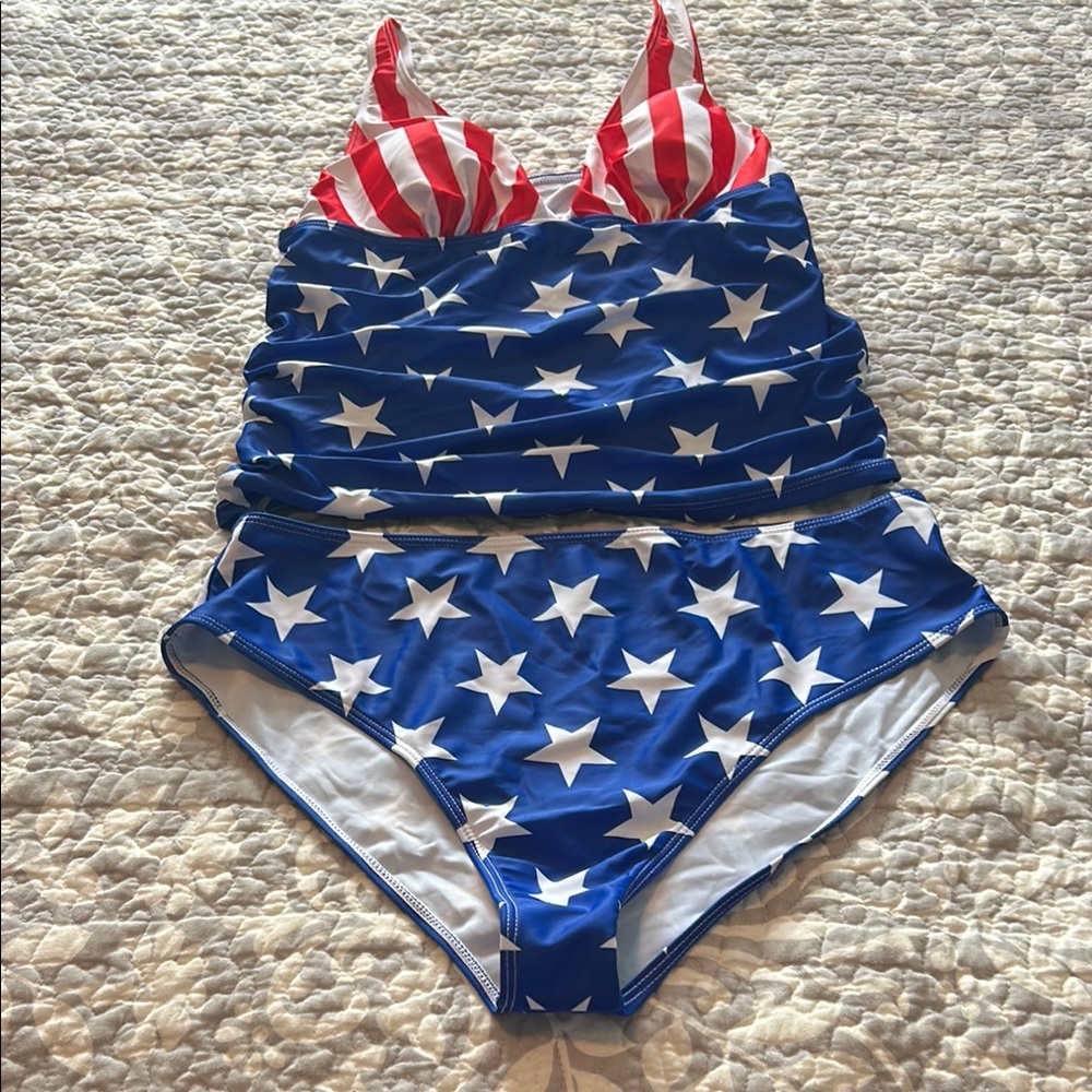 Patriotic Ladies Swimwear